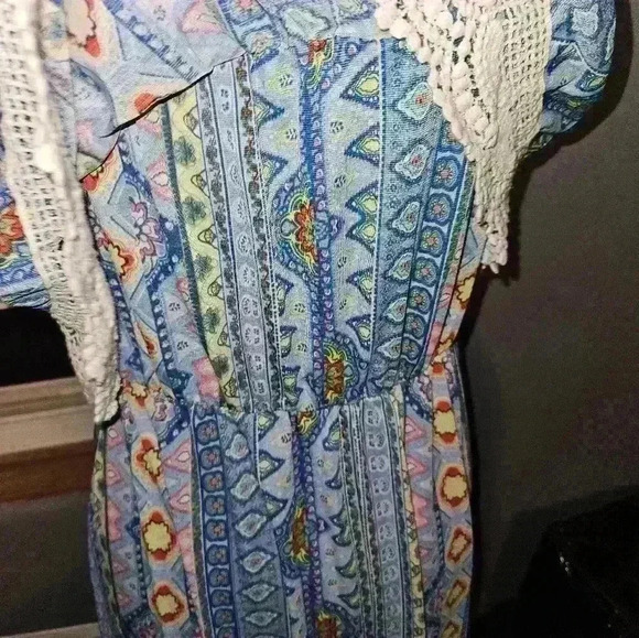 Rue 21 Strapless Maxi Dress Size L - Picture 4 of 10